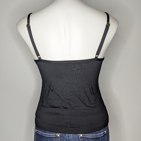 La Blanca black twist halter tankini top 10 - Picture 3 of 8